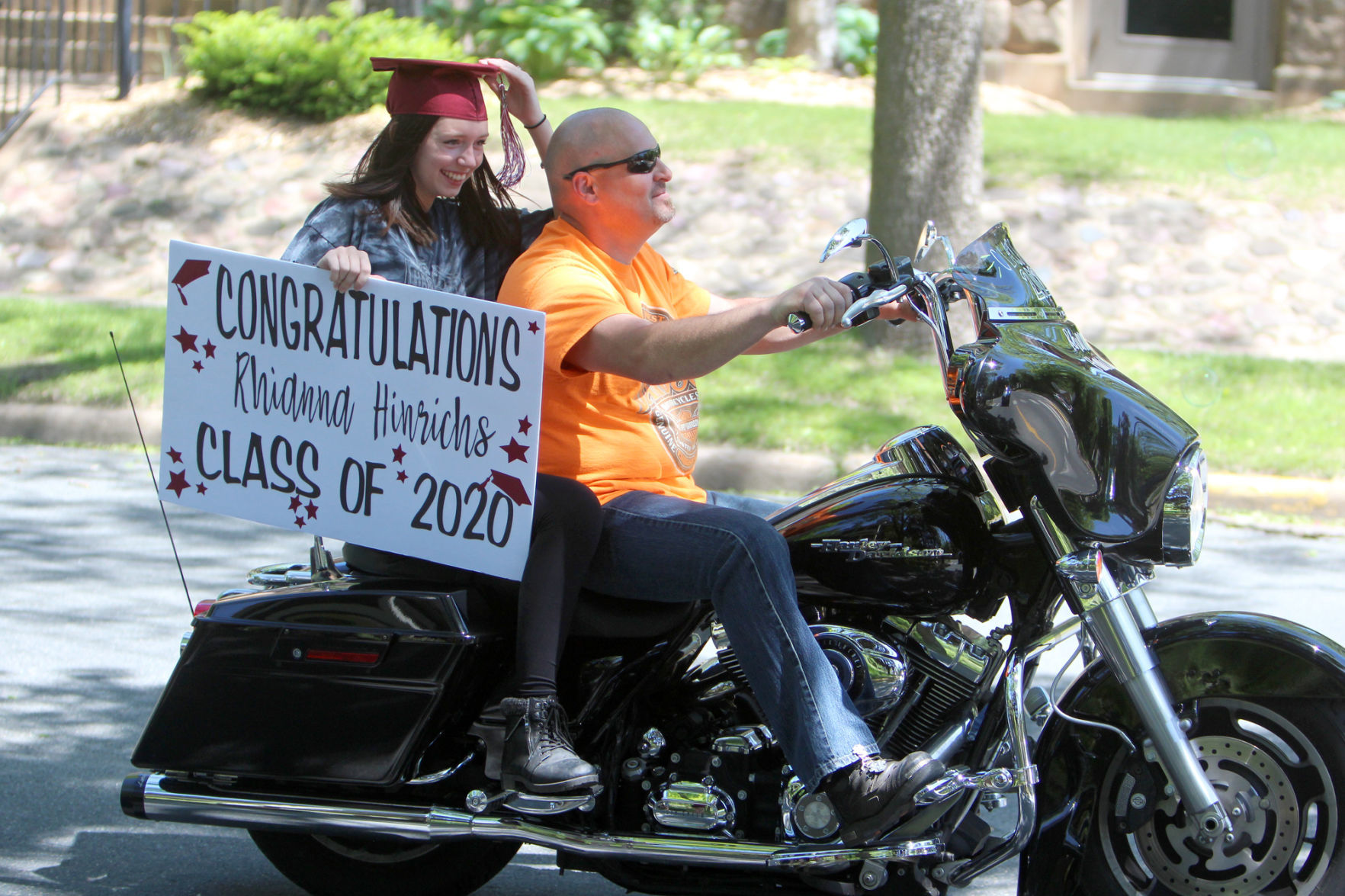 Menomonie High School Graduation Parade 5-31-20